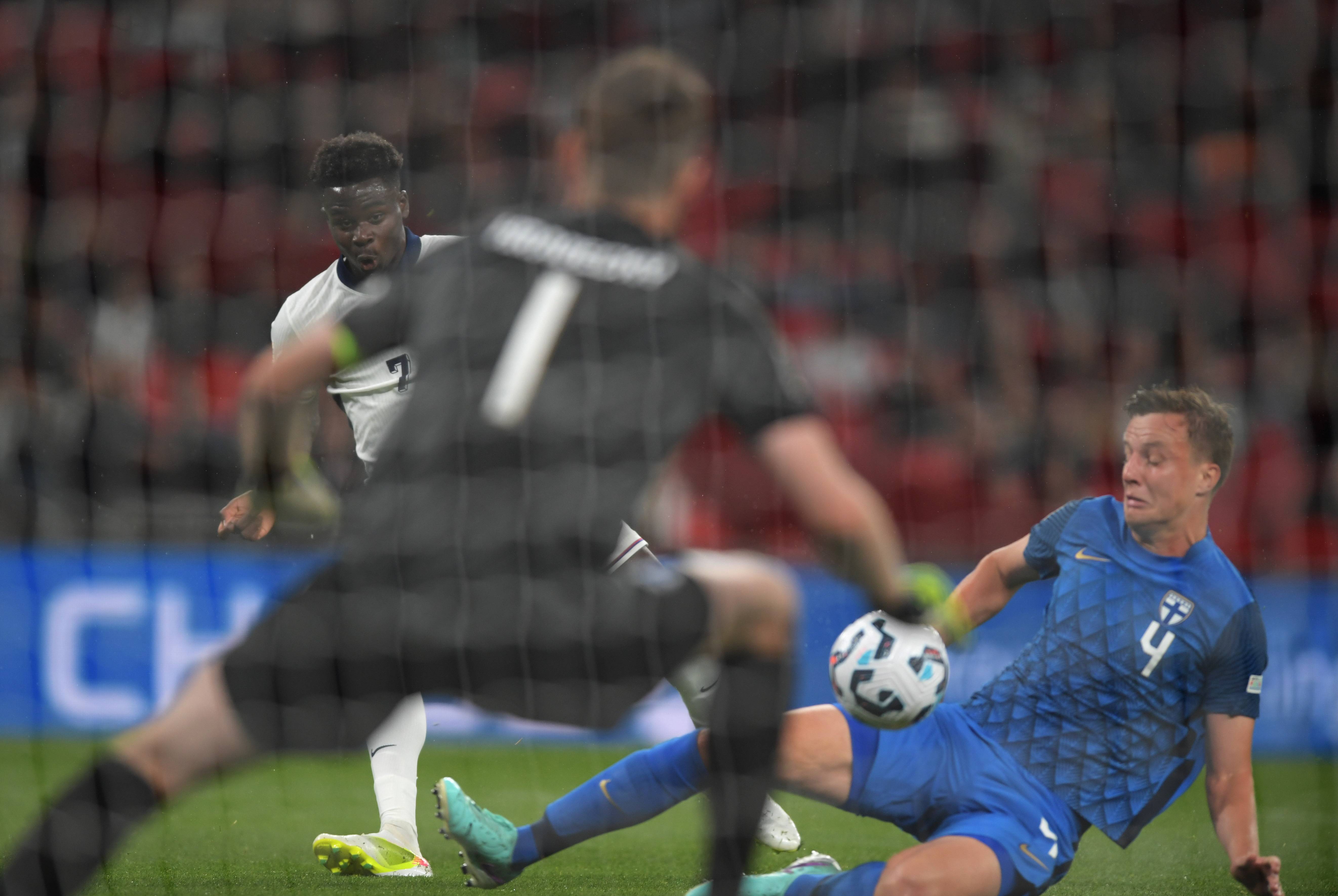 芬兰队在对阵乌克兰队中获胜 芬兰队在对阵乌克兰队中获胜