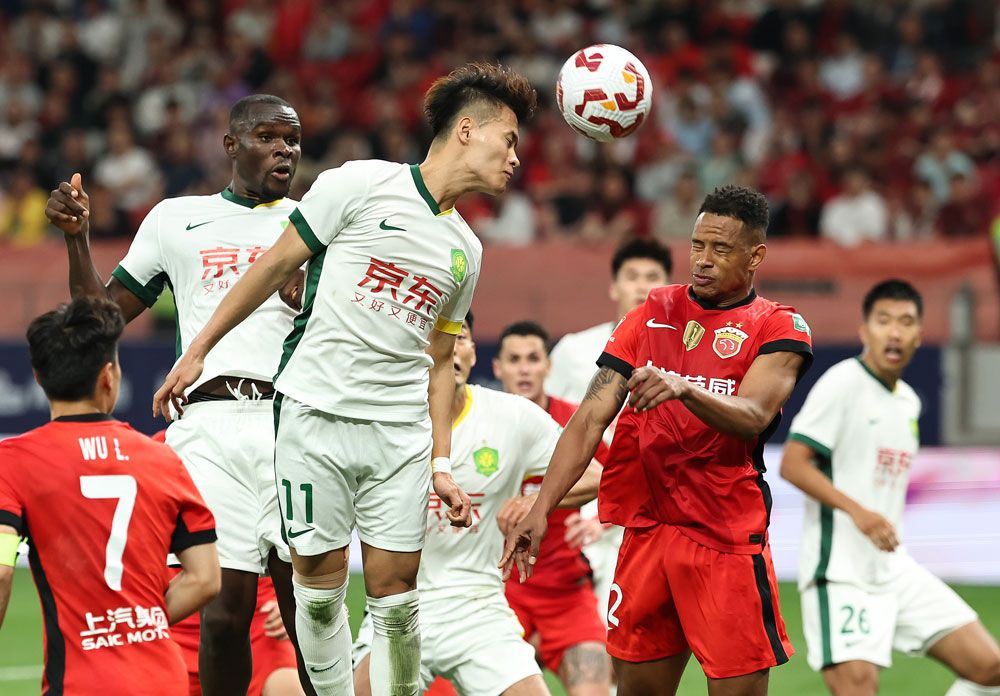 北京中赫国安客场战平上海上港 北京中赫国安客场战平上海上港