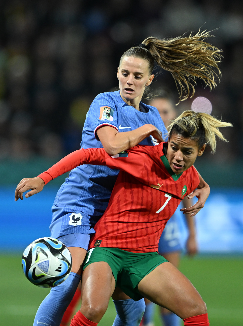 摩洛哥女足首次参加世界杯,表现抢眼 摩洛哥女足首次参加世界杯,表现抢眼